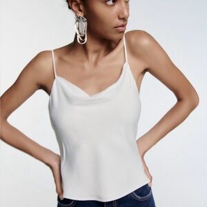 Zara Cream Camisole Top